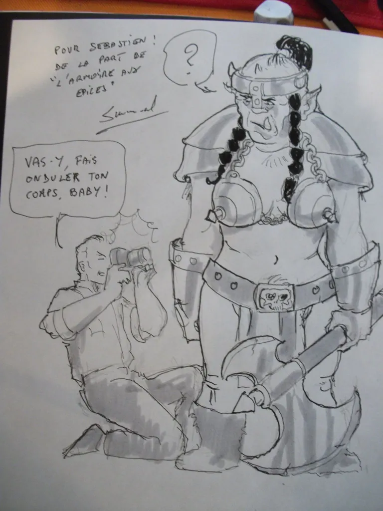 Dessin Stéphane Sabourin